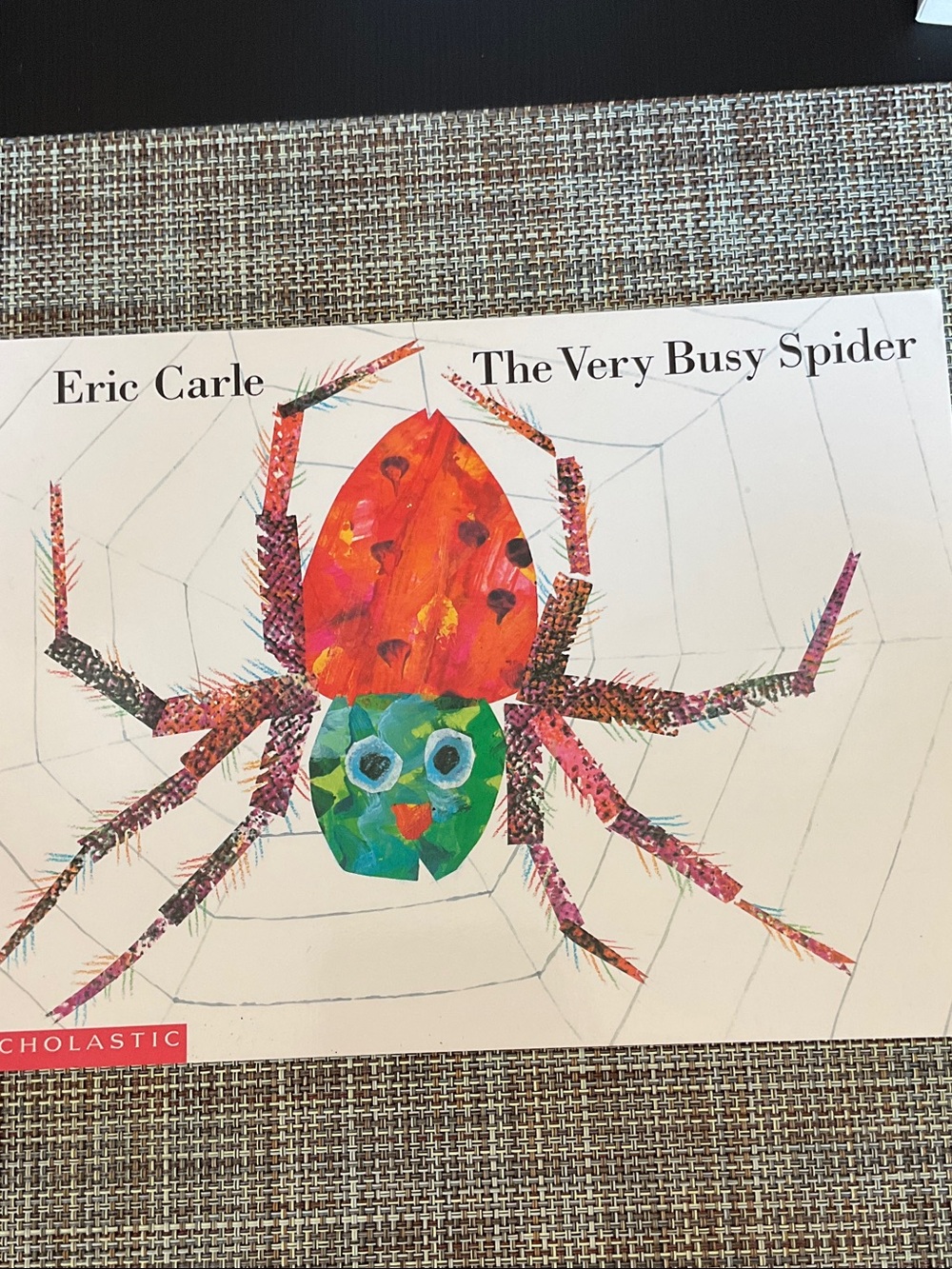 The Very Busy Spider' by Eric Carle